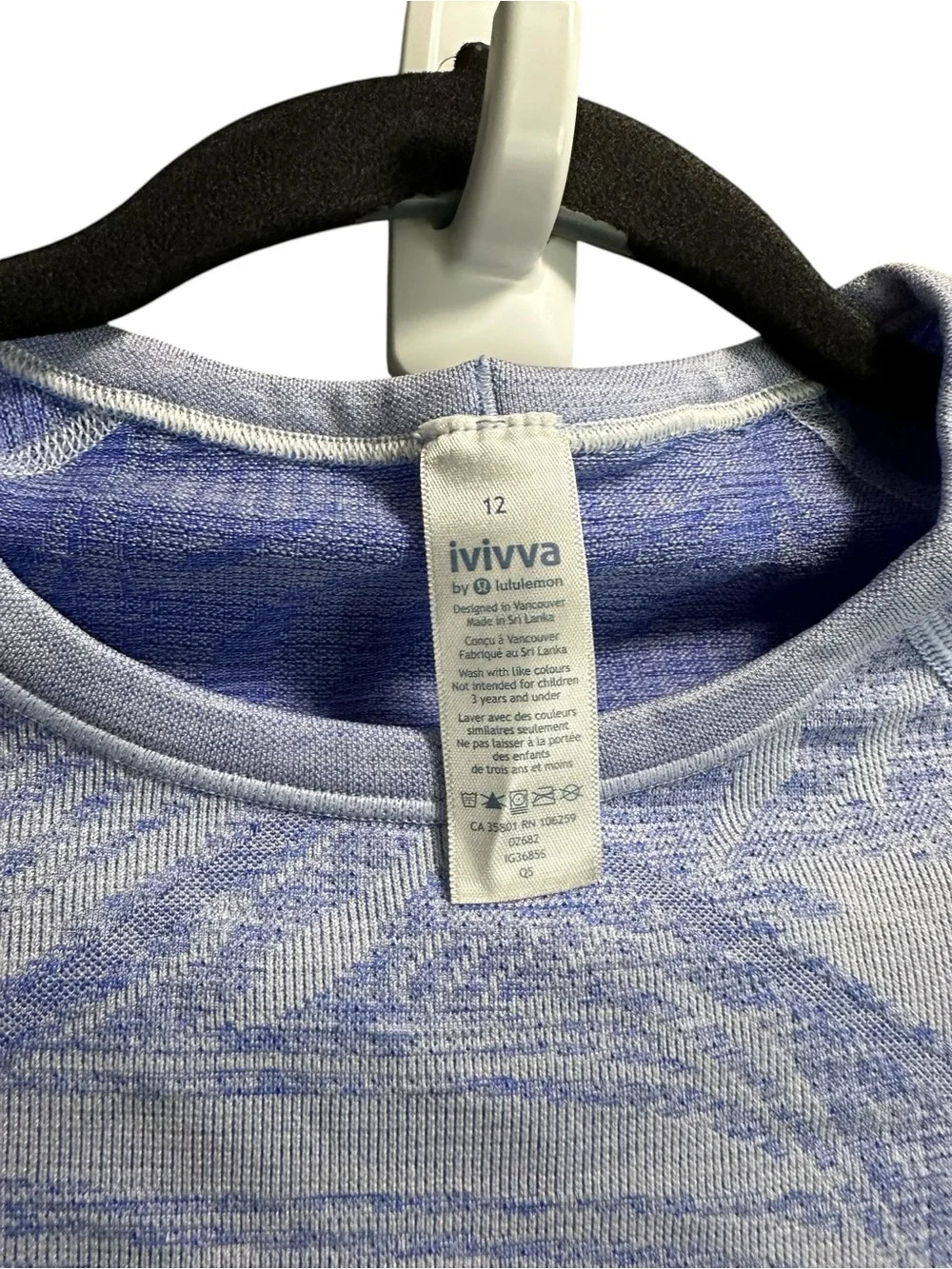 Athleta‎ Girl and Ivivva Lululemon Girls lot of 3 Tops